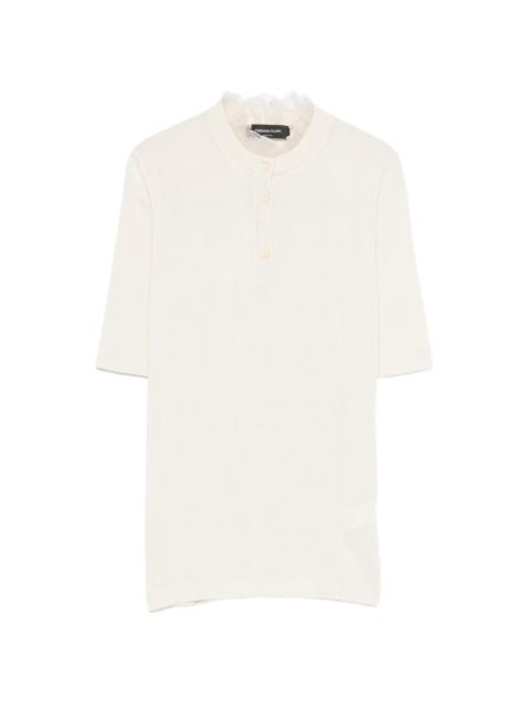 FABIANA FILIPPI ruffle-detail top