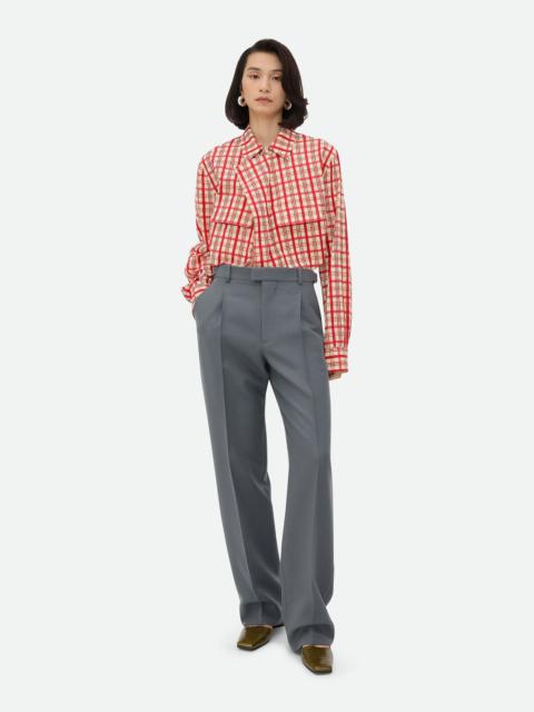 Bottega Veneta Check Cotton Shirt