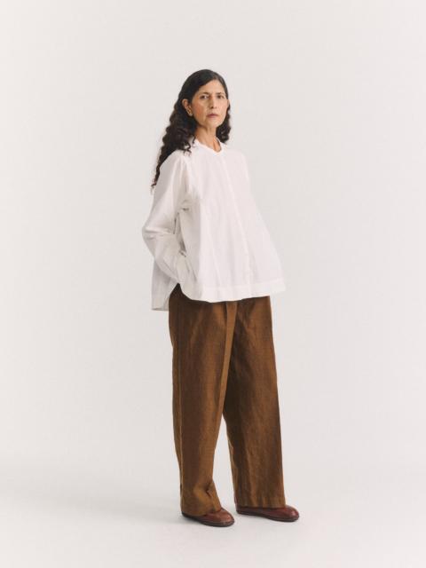 CASEY/CASEY HARMONY SHIRT - L COT - WHITE