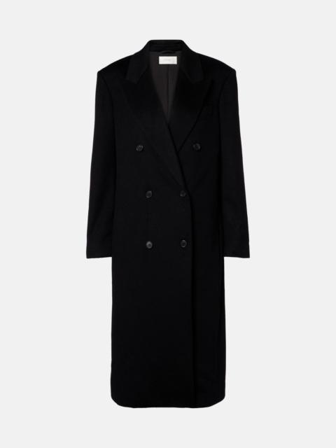 The Row Sandes cashmere coat