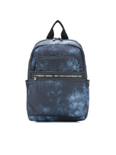 Diesel faded print backpack