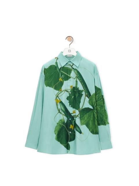 Loewe Shirt in cotton and silk