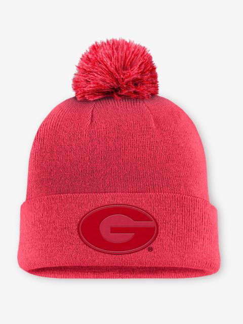 Nike Georgia Primetime Campus Toned Men's Nike College Cuffed Pom Beanie