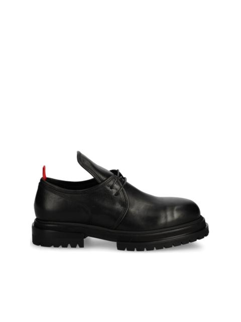 424 leather derby shoes