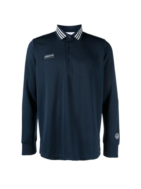 Spezial recycled-polyester polo shirt