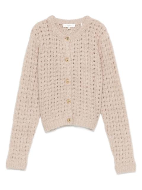 FRAME cable-knit cardigan