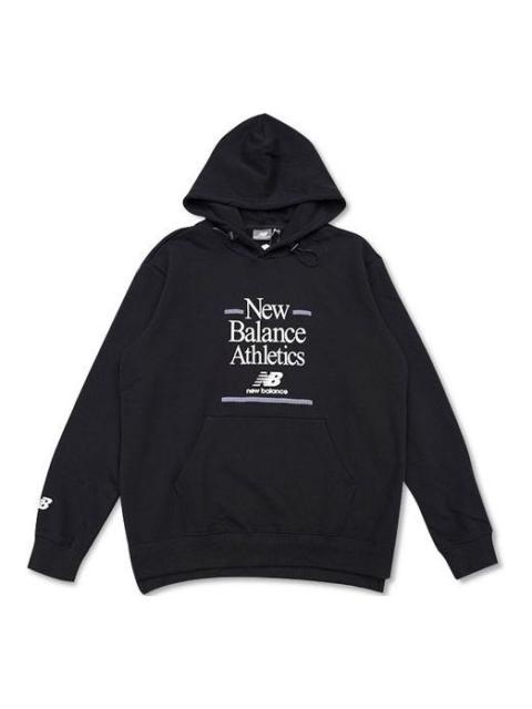 New Balance/NB 19 autumn round neck knit top pullover sweater Unisex NC933041-BK