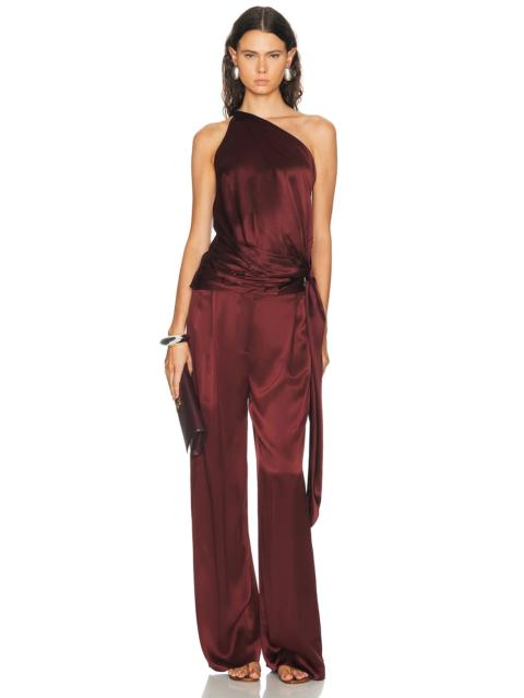 THE SEI Asymmetric Tail Drape Top
