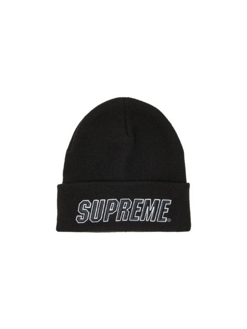 Supreme Slant Beanie 'Black'