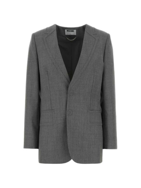 Moschino lapel blazer