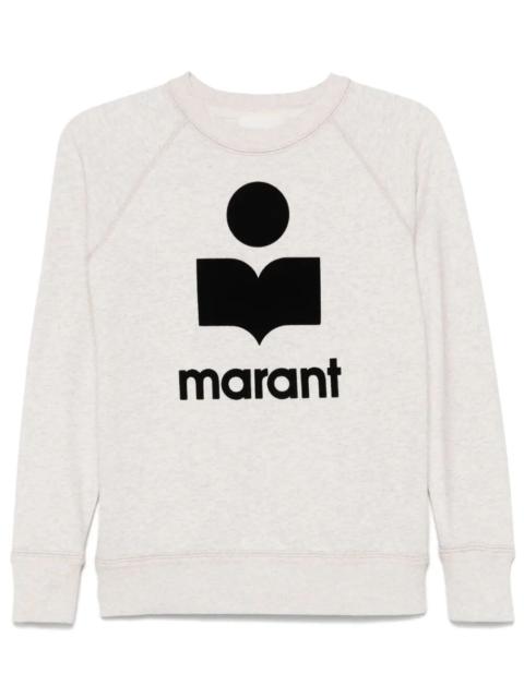 Isabel Marant Étoile Millyny Sweatshirt in Cotton Blend with Logo Print