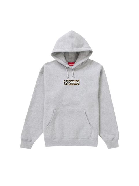 Supreme Shanghai Box Logo Hooded Sweatshirt 'Ash Grey'