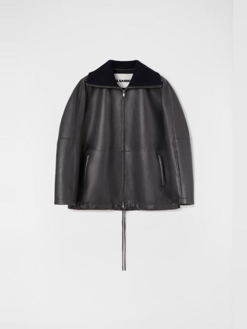 Jil Sander Zip-up Leather Jacket