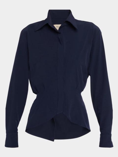 JBQ Ander Button-Front Top