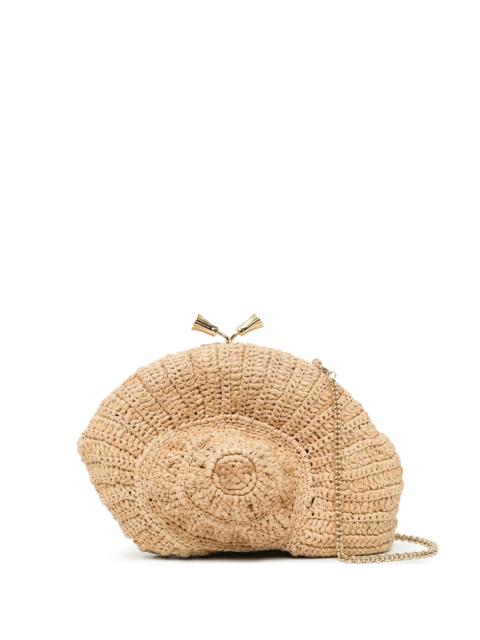 Anya Hindmarch Anya Hindmarch Shell-shaped Woven Crossbody Bag