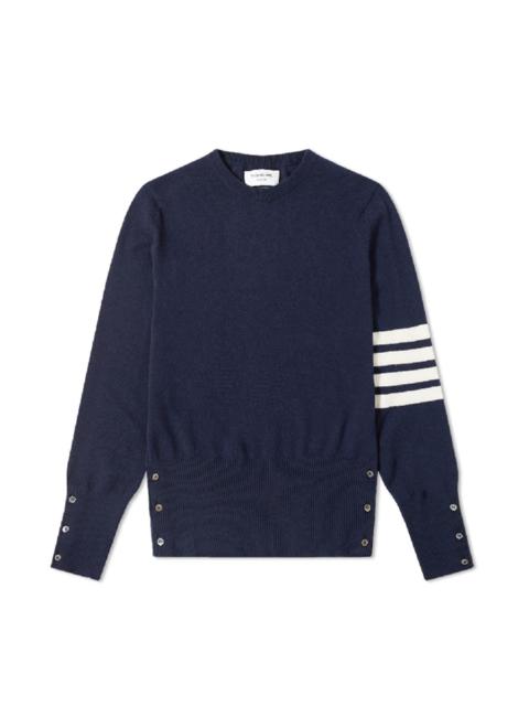 Men's Striped-Sleeve Cashmere Sweater