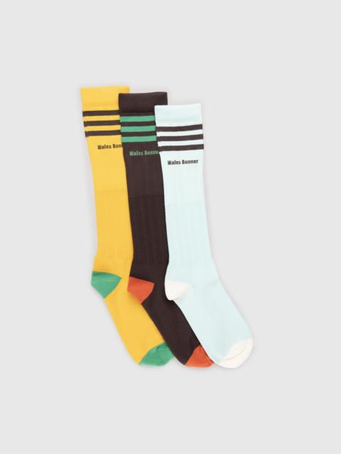 adidas Adidas x Wales Bonner – Crochet Socks Three-Pack Multi