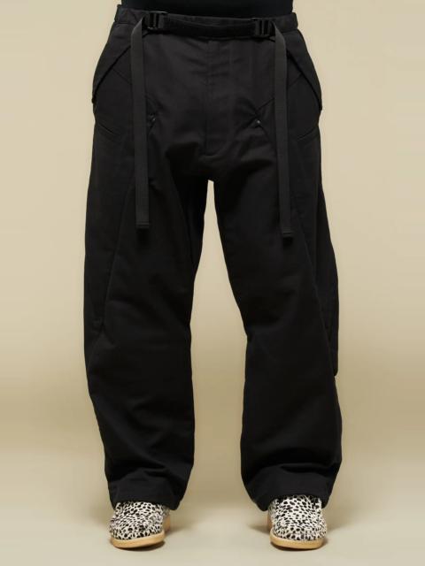 ACRONYM P58A-M Nylon Stretch Ultrawide Cargo Trouser Black