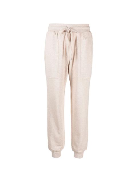 ULLA JOHNSON Rory mÃ©lange drawstring track pants