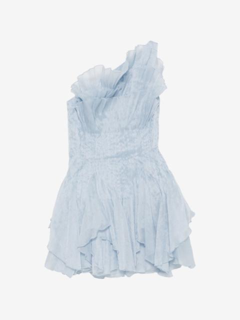 Aje. Nisha ruffled one-shoulder mini dress