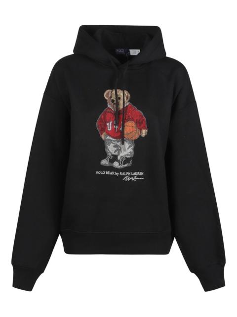 Polo Ralph Lauren bear graphic hooded knitwear
