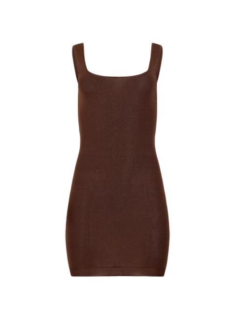 entire studios SQUARE NECK MINI CHOCOLATE