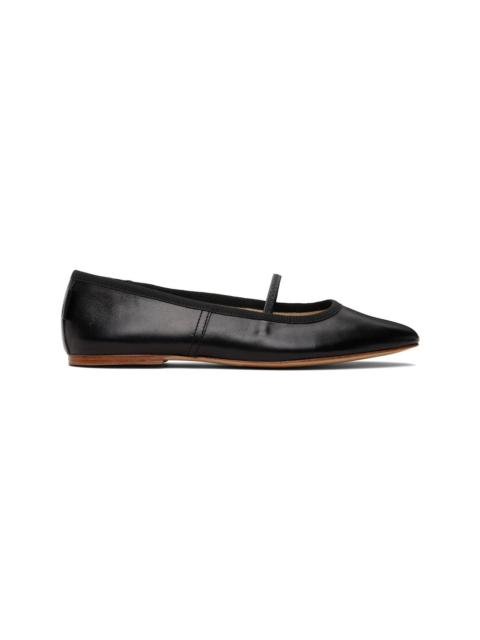A.P.C. Black Swan Ballerina Flats