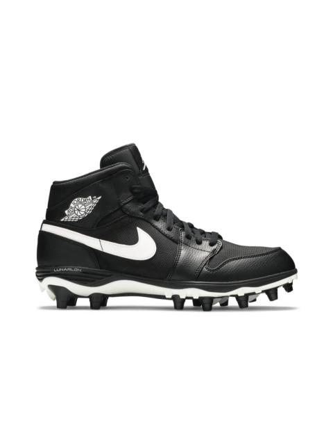 Jordan 1 Mid TD Cleat 'Black'