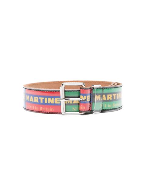 Martine Rose logo-print belt