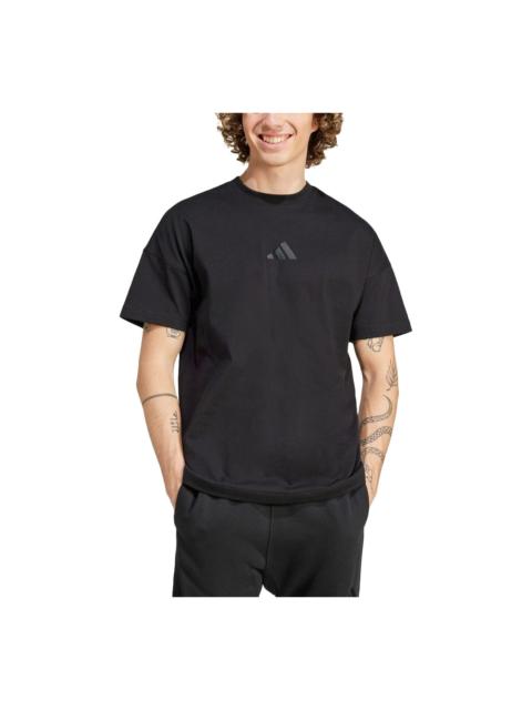 adidas adidas ALL SZN Graphic T-shirt Asia Sizing 'Black' IX1262
