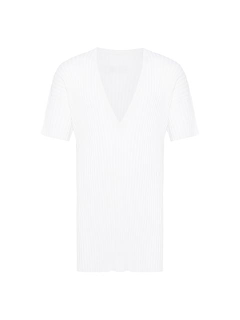 MM6 Maison Margiela ribbed T-shirt