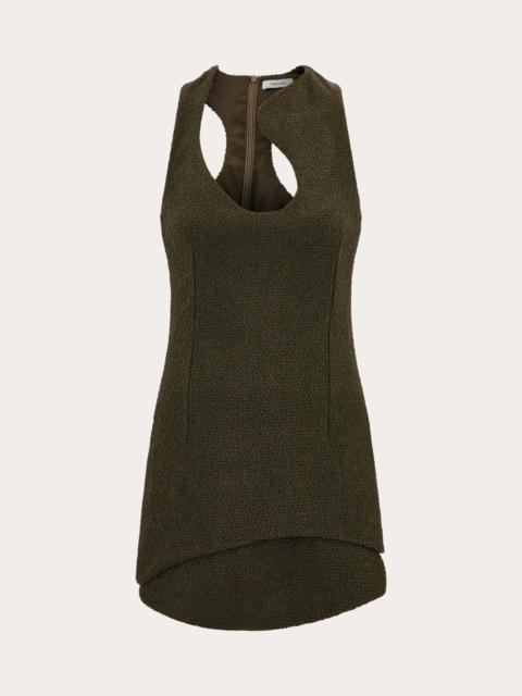 FERRAGAMO Bouclé dress