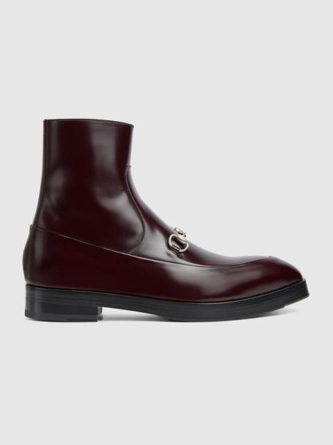 GUCCI Men's Horsebit ankle boot