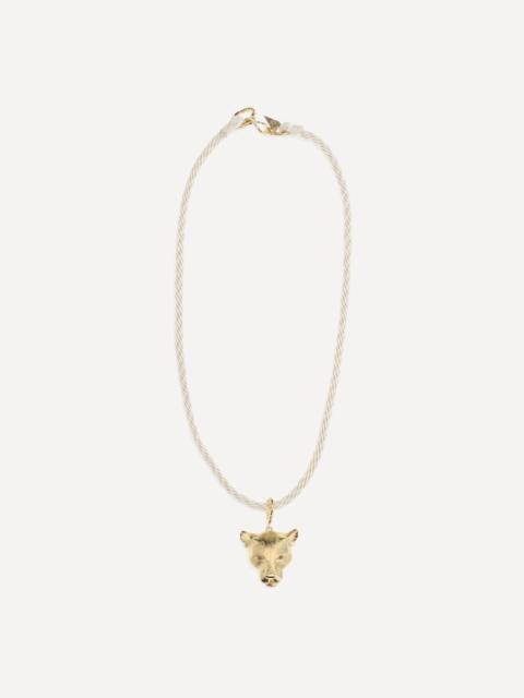 forte_forte Sculpture Necklace with puma pendant