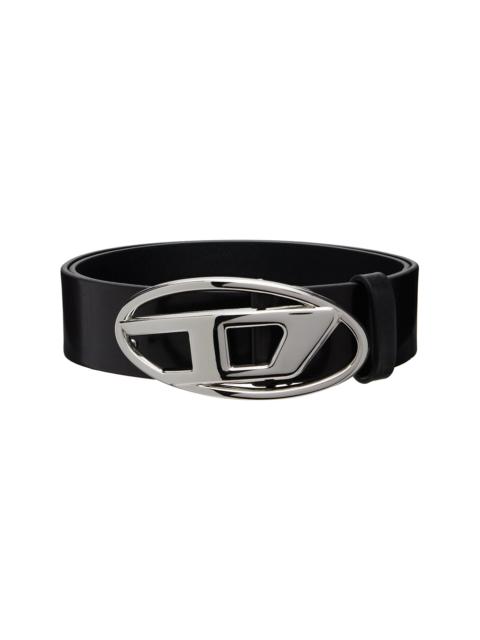 Diesel Black 3.9cm Leather Belt