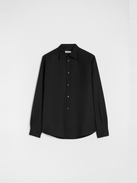Jil Sander Wool Canvas Shirt
