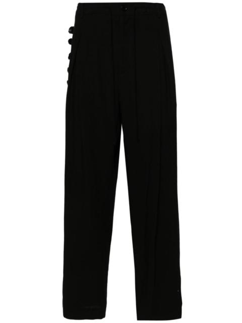 WALES BONNER Menelik drop-crotch trousers