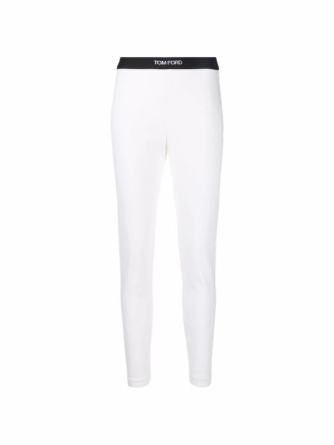 logo-waistband leggings