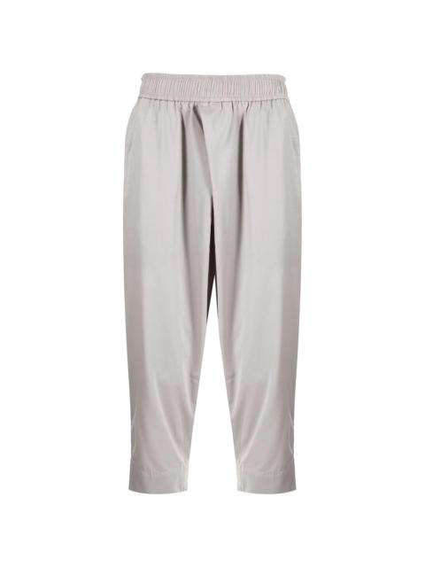 Julius drop-crotch elasticated trousers