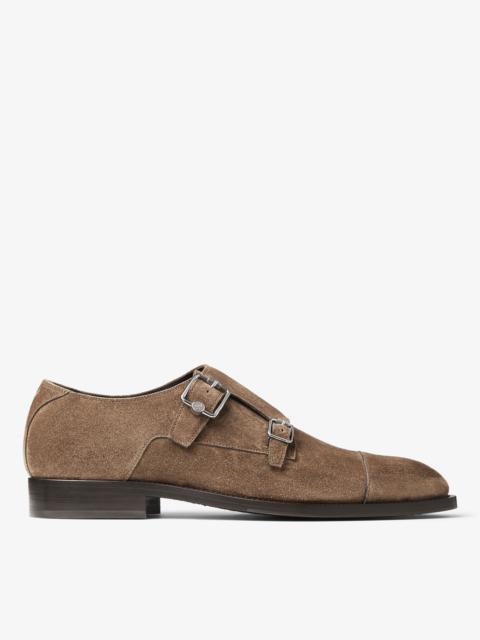 Finnion Monkstrap
Oak Velvet Suede Shoes