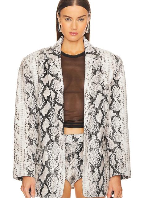 RETROFÊTE Chloe Leather Blazer