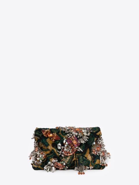 Dries Van Noten EMBELLISHED ENVELOPE BAG