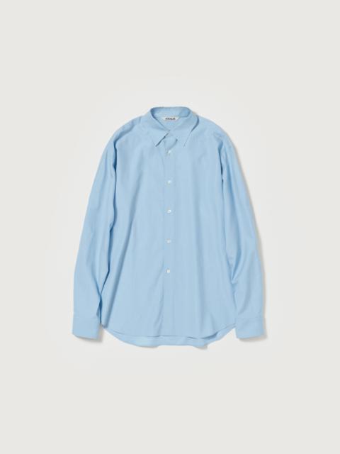 AURALEE WASHED FINX TWILL SHIRT
