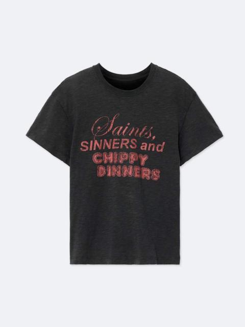 ALLSAINTS ADDI CHIPPY REGULAR-FIT T-SHIRT