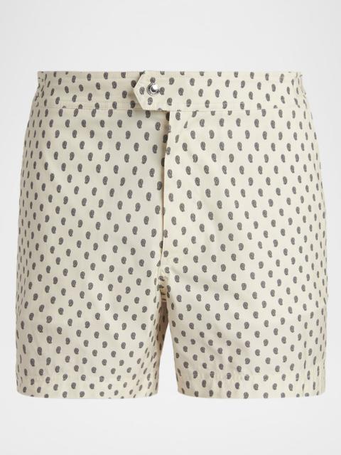 TOM FORD Men & apos;s Paisley-Print Swim Shorts