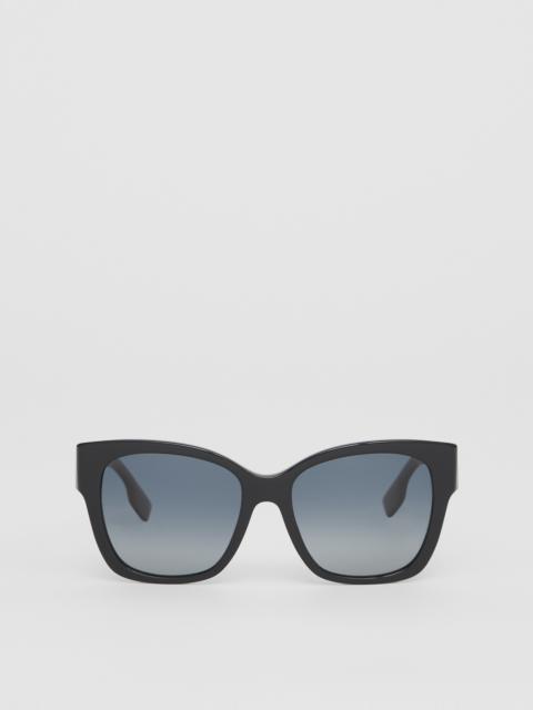 Burberry Monogram Motif Square Frame Sunglasses