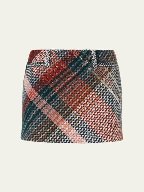 Missoni Check Mini Skirt