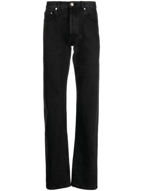 A.P.C. New Standard mid-rise straight-leg jeans