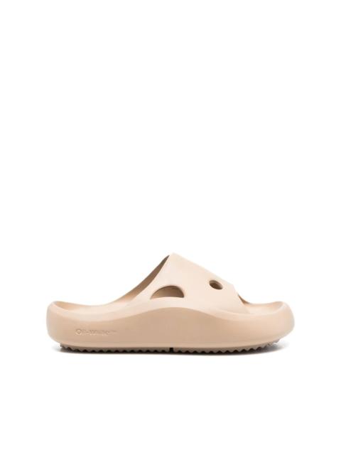 Off-White Meteor rubber pool slides