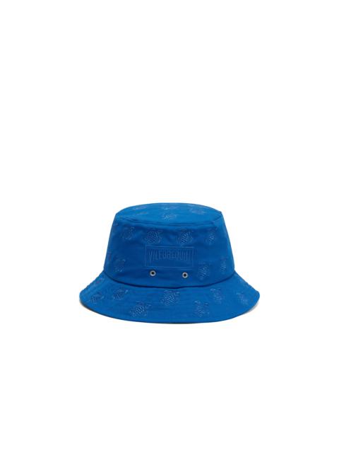 Vilebrequin Embroidered Bucket Hat Turtles All Over